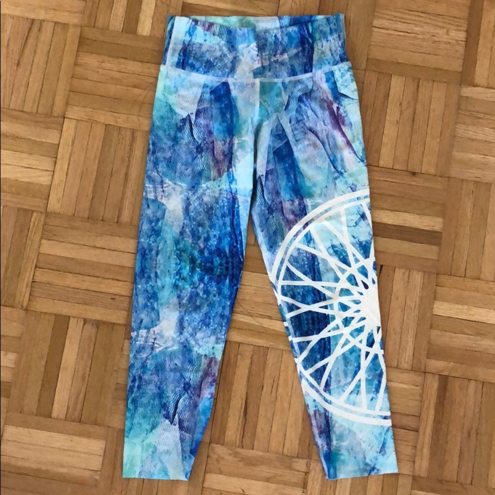 SoulCycle blue print legging